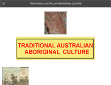 Tablet Screenshot of aboriginalculture.org